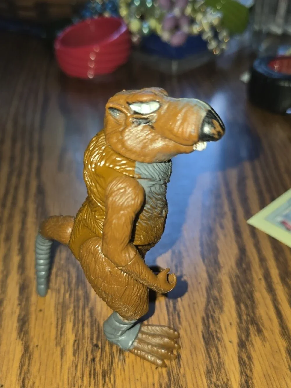 Vintage TMNT Splinter Rat Action Figure